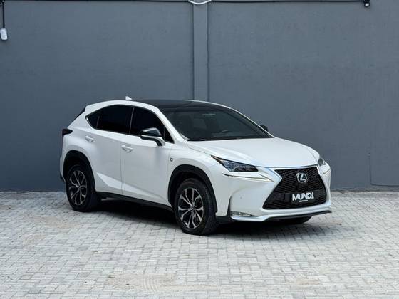 LEXUS NX 200T 2.0 F-SPORT 4X4 16V TURBO GASOLINA 4P AUTOMÁTICO